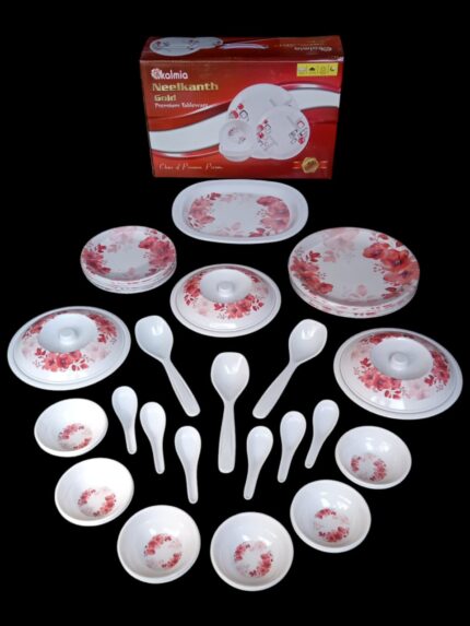 Neelkanth Gold 40pcs dinner set