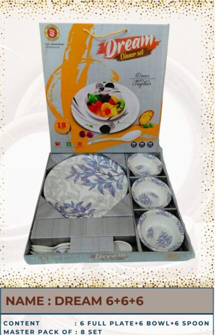 Dream 18pcs dinner set